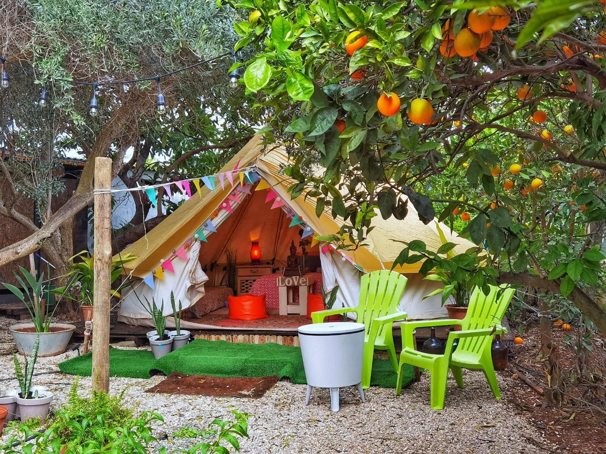 Bell Tent Lovers By Casa Das Artes لوز دي تافيرا المظهر الخارجي الصورة