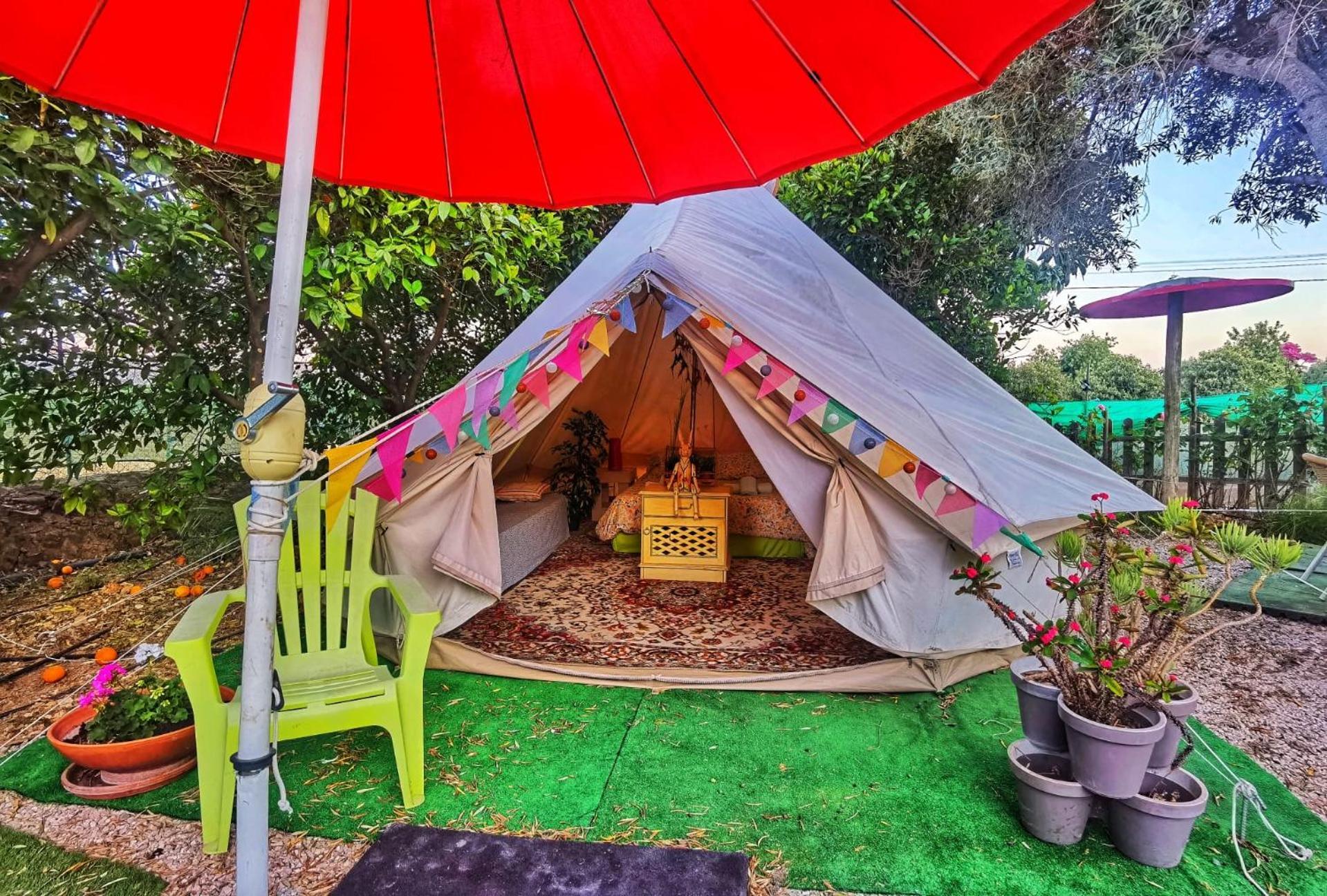 Bell Tent Lovers By Casa Das Artes لوز دي تافيرا المظهر الخارجي الصورة
